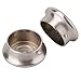 Knape & Vogt Closet-Pro HD CD-0017-BN Decorative Closet Pole End Caps, Brushed Nickel
