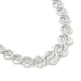 14K White or Yellow Gold 18 Graduated Splendido Necklace