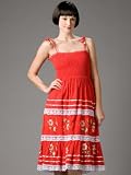 VaVa by Joy Han Dress - Ana in Red