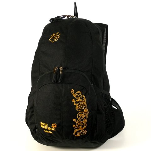 Jack Wolfskin Savona Schwarz Rucksack Damenrucksack 