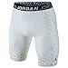 Jordan Men's Nike Dri-Fit Dominate 2.0 Compression Shorts-White/Grey