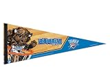 Wincraft Oklahoma City Thunder Mascot Premium 12X30" Blue Pennant