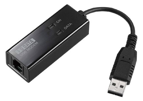 I-O DATA USB接続アナログ56kbpsモデム USB-PM560ER　