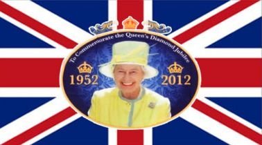 Queen Elizabeth II Diamond Jubilee Giant Flag