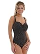 Miraclesuit Women's 1 Piece SwimSuit Brown Swimwear Retails $146 Sizes:14 16 or 18