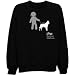 Sweatshirt Black  I Pet / Belgian Malinois  Dog