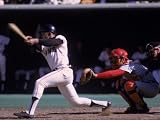 San Francisco Giants Willie Mays at Bat, Cincinnati Reds Catcher Johnny Bench Behind the Plate Artists Premium Photographic Poster Print by John Dominis, 18x24