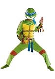 Disguise Costumes Teenage Mutant Ninja Turtles Leonardo Classic Costume, Green/Brown/Blue, Large