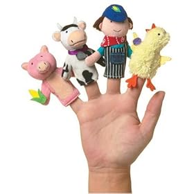  Storytime Old McDonald Finger Puppet Boxed Set