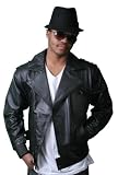 Live Mechanics RFL Riders Black Leather Jacket