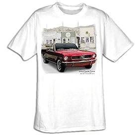 1966 Ford Mustang Convertible Cassic Car T-shirt