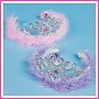 6 Plastic Princess Tiaras