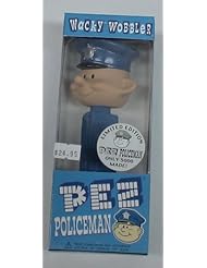 From Amazon.com. Click for details:
 Single Detail Page Misc: B14 PEZ POLICEMAN WACKY WOBBLER MIB Single Detail Page Misc: B14 PEZ POLICEMAN WACKY WOBBLER MIB