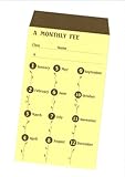 A MONTHLY FEE(YELLOW)-