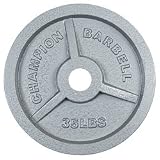 Champion Olympic-Style Plates - 35 Lb.(price for the 35lb), Olympic, Plates, Weight Lifting