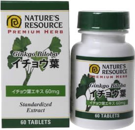 ネイチャーズリソースイチョウ葉 60粒