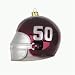 Alabama Crimson Tide NCAA Glass Football Helmet Ornament (3)