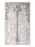 Casting Spells of Love and Hate Art Giclee Poster Print by Henry De Malvost, 18x24