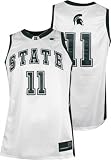 Michigan State Spartans White Endline Basketball Jersey