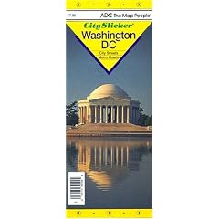 City Slickers Washington Dc Laminated Folding Map