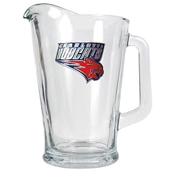 Charlotte Bobcats NBA 60oz Glass Pitcher - Primary Logo by Great American Products