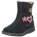 Kid Express Toddler Chanel Mid-Calf Boot,Navy Nubuck,22 EU (US Toddler 6-6.5 M)