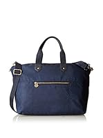 Borbonese Bolso asa de mano (Azul Oscuro)