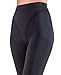CzSalus Anti Cellulite Slimming Leggings (Fuseaux) + Silver - (Black, XL)