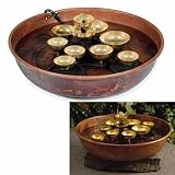 Woodstock Water Bell Fountain - Copper Bowl