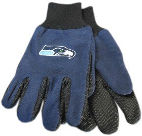 Caseys Distributing 9960690679 Seattle Seahawks Two Tone Gloves