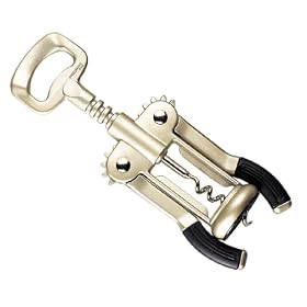 Buy Pedrini Black & Satin 7 Corkscrew with Soft Grip Handle
