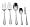 R&B EveryDay Sussex 112 piece 18/10 Stainless Steel Flatware Set, Service for 12, Includes 16 Piece Serving Set.