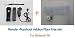 Black Remote and Nunchuck Controller+motion Plus for Wii + Silicone Case+wii Wrist