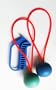 Pro Ball Go-Frrr Slingshot-Action Dog Fetch Toy, Double Play Kit, Medium(Colors May Vary)