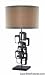 Dimond Lighting D2135 Griffin Table Lamp in Matte Black with Beige Linen Shade - Cream Fabric Liner Matte Black