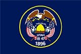 NEOPlex 3' x 5' Solar Max Nylon State Flag, Made in the USA by Annin - Utah