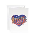 BlissHome, Alan Aldridge, Greetings Card, All You Need Is Love Design