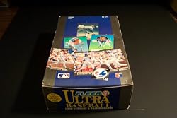 1991 Fleer Ultra Baseball Cards Box (36 packs/box)