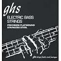 GHS Strings Electric Bass Flatwound Set (Medium Stainless Steel, 4-String, Long Scale)