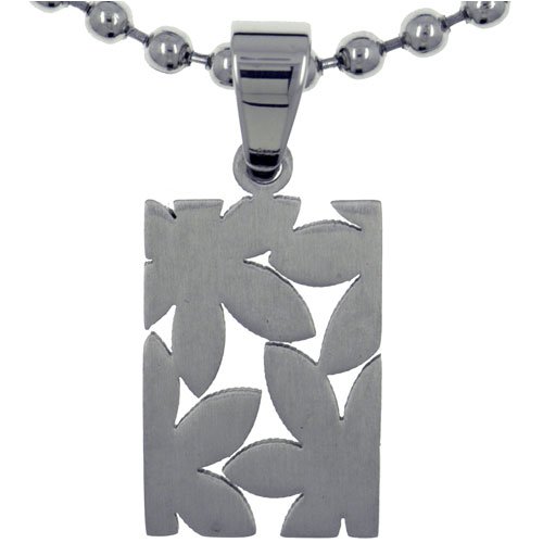 Daisy Stainless Steel Necklaces Pendant For Men