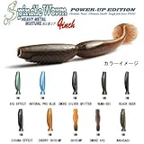 メガバス(Megabass) スピンドルワーム ヘウィメタル ミクスチャー HM SMOKE SILVER GRITTER 4インチ
