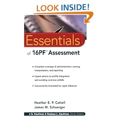 Essentials of 16PF Assessment (Essentials of Psychological Assessment)