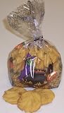 Gourmet Food : Scott's Cakes 1 lb. Brown Sugar Shortbread Cookies in a Witch Bag