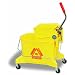 Continental 266-36YW Yellow 26 Quart Smoothline Combo with SW6 Side-Press Wringer