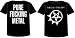 ARCH ENEMY T-SHIRT - PURE FUCKING METAL 'BEST PRICE' - ARCH ENEMY T-SHIRT NEW!