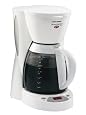 Black& Decker DCM2500W SmartBrew 12-Cup Coffeemaker, White
