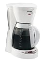 Black& Decker DCM2500W SmartBrew 12-Cup Coffeemaker, White