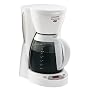 Black& Decker DCM2500W SmartBrew 12-Cup Coffeemaker, White