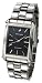 Pierre Cardin, Gents bracelet watch, black dial with genuine diamond
