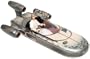 Star Wars: Luke Skywalker and Landspeeder with mobile "hovering" effect